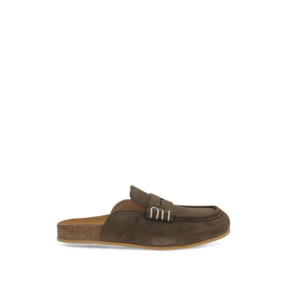 Jw Anderson Women Stitch Leather Slippers